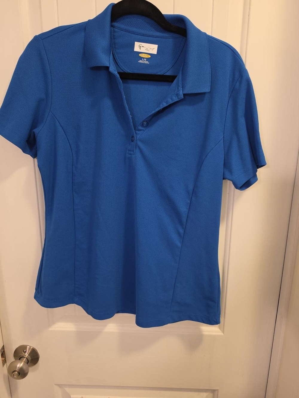 Greg Norman Collection Royal Blue Short-Sleeve Polo